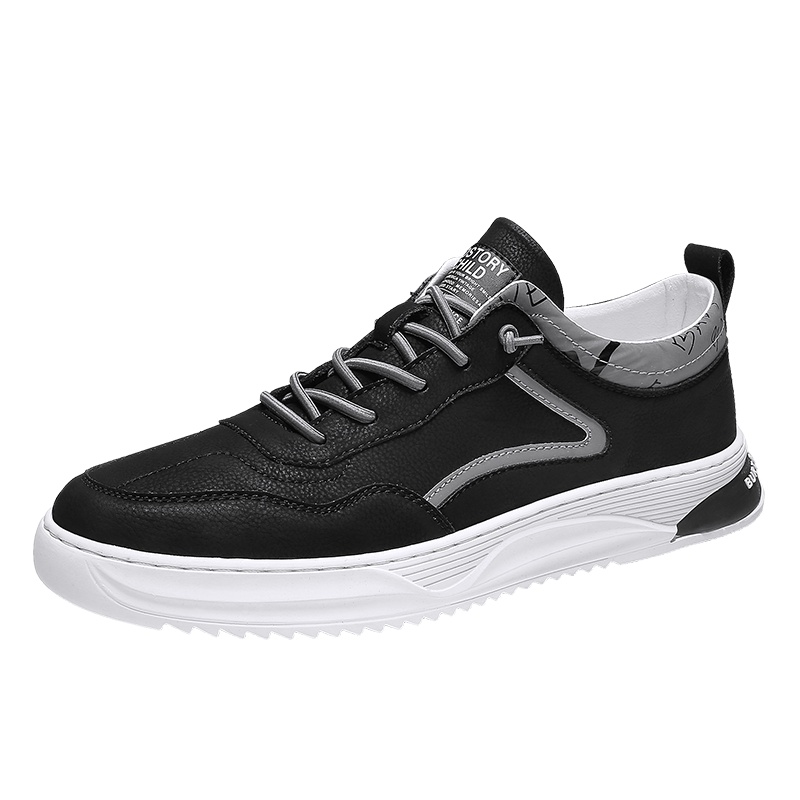 哈苏男鞋新款复古潮鞋男士运动休闲鞋韩版潮流百搭板鞋 HSlf8835