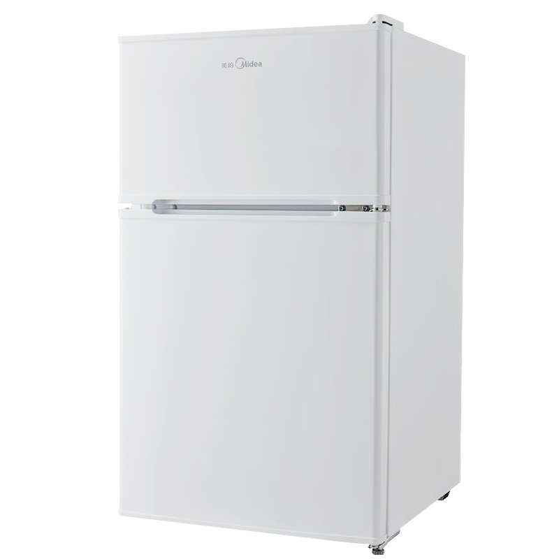 美的(Midea)冰箱 88升迷你双门小冰箱 冷冻冷藏 节能安静 小型家用BCD-88CM