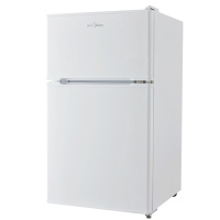 美的(Midea)冰箱 88升迷你双门小冰箱 冷冻冷藏 节能安静 小型家用BCD-88CM