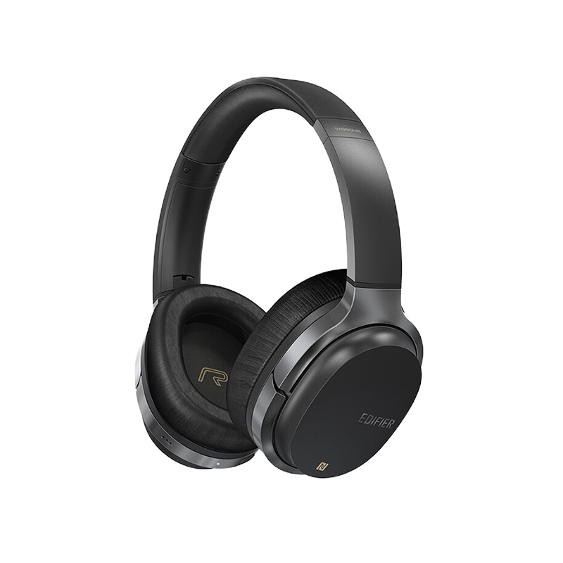 漫步者（EDIFIER） W860NB复合式主动降噪头戴蓝牙耳机 手机耳机 音乐耳机黑色