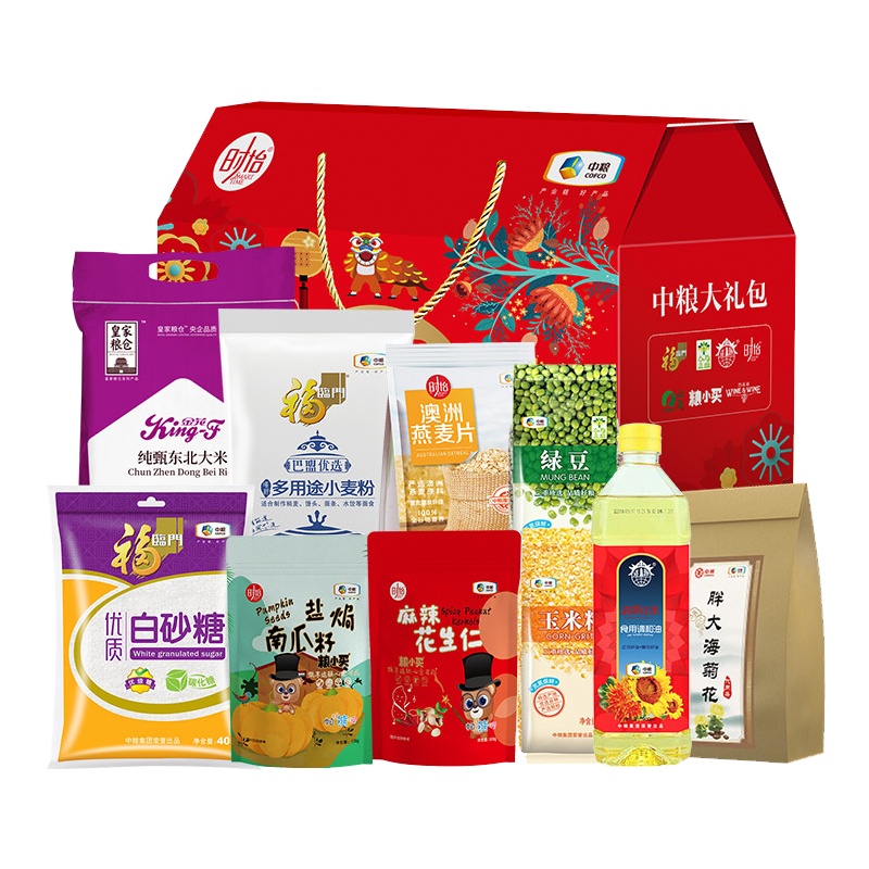 中粮家宴营养家通用大礼包C型(5281g+900ml)