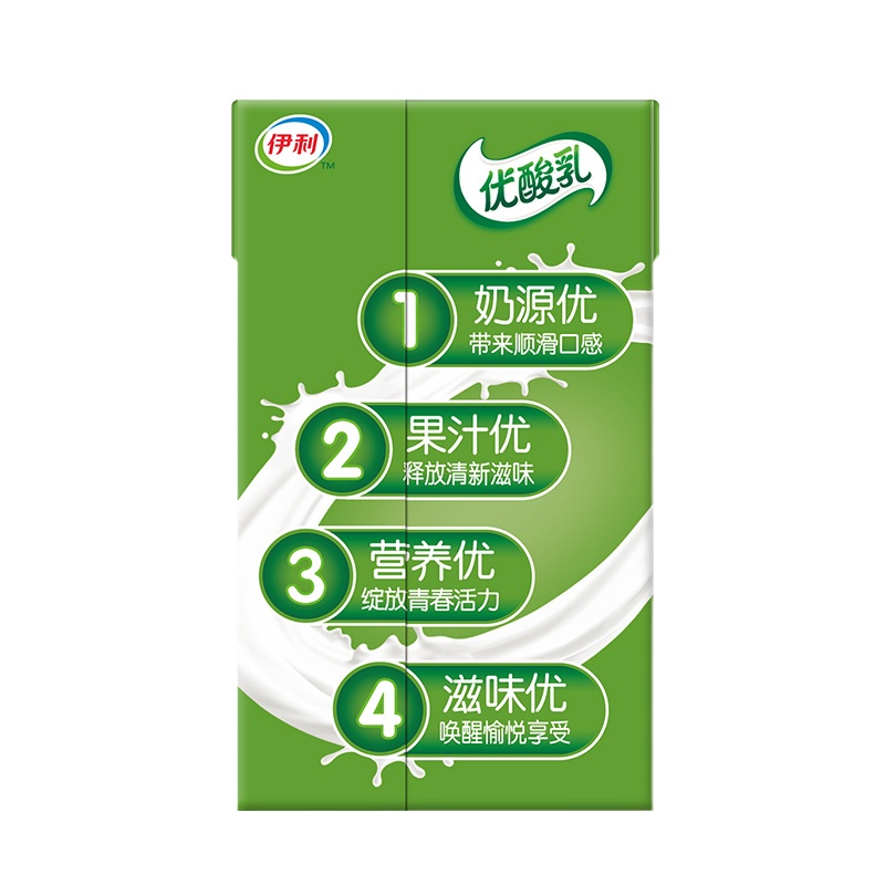 伊利 优酸乳 原味 250ml*24