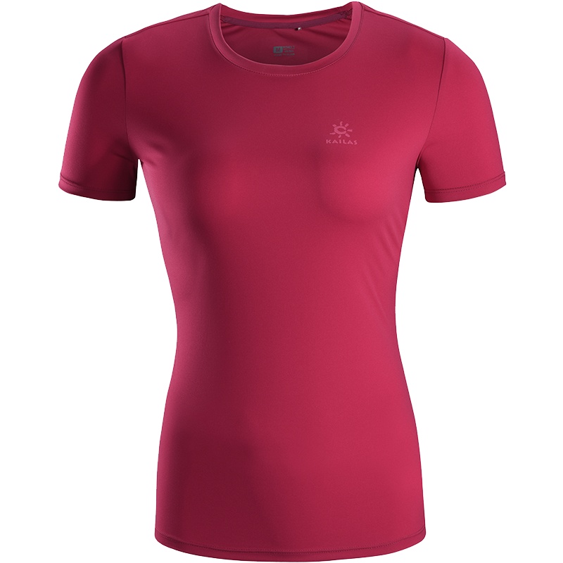 凯乐石女款速干T恤户外运动透气防晒排汗舒适快干功能T恤