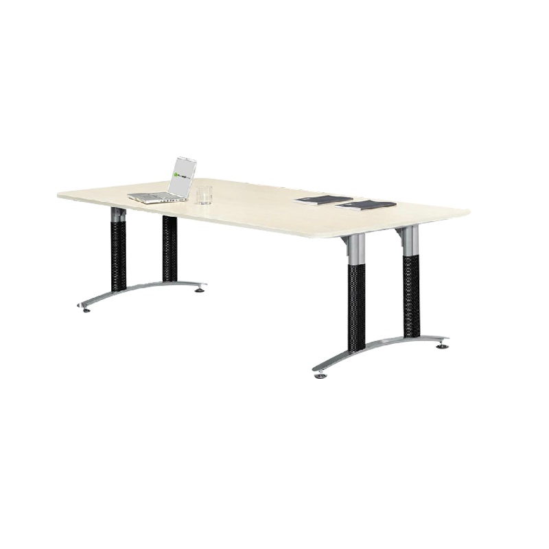 [田珍]会议桌简约现代时尚钢架洽谈桌