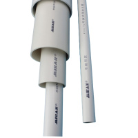 米朗 PVC给水管自来水管排水管下水管硬质管 直径25*壁厚2.0mm 标价为2米价格 2米/根 10根起订
