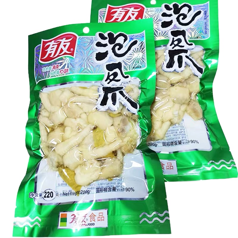 有友 泡凤爪山椒味220g