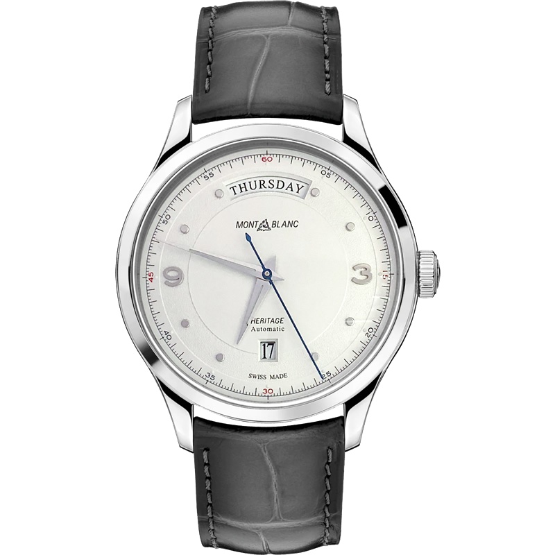 万宝龙(Montblanc)手表传统系列皮带自动机械男士手表U0119947