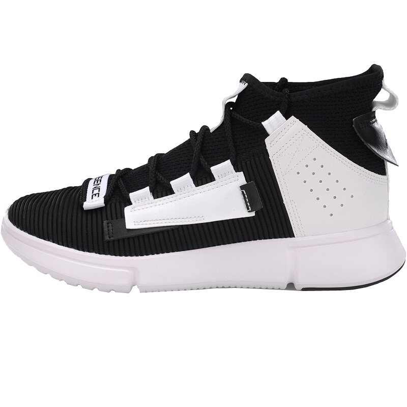 李宁（LI-NING）运动男款悟道IIWS一体织透气中帮篮球休闲鞋AGBP029