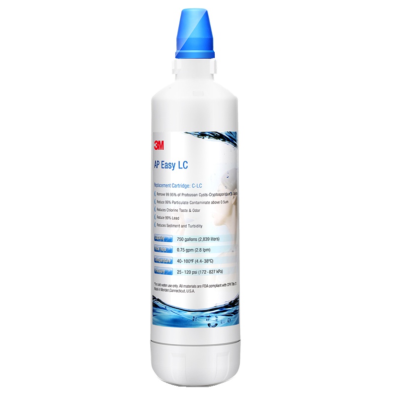 3M厨下式家用直饮净水器AP EASY LC型净水机原装替换滤芯