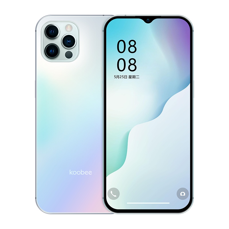 koobee/酷比P70 6GB+128GB 雾海蓝大内存全面屏智能手机曲面千百元便宜超薄大屏4G游戏安卓学生价老年人手机