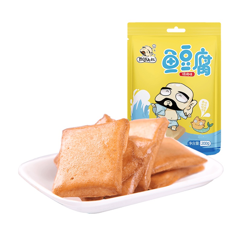 飘零大叔 烧烤味鱼豆腐200g