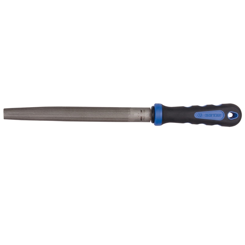 藍帶 粗齿半圆锉刀/胶把 75201-08G