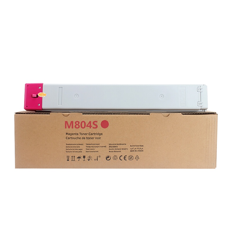 艾洁 CLT-M804S粉盒红色 适用SAMSUNG SL-X3220NR 复印机碳粉