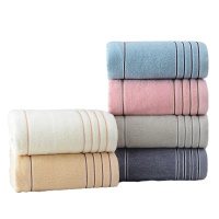洁丽雅浴巾纯棉家用吸水全棉柔软洗澡速干居家裹巾加厚加大