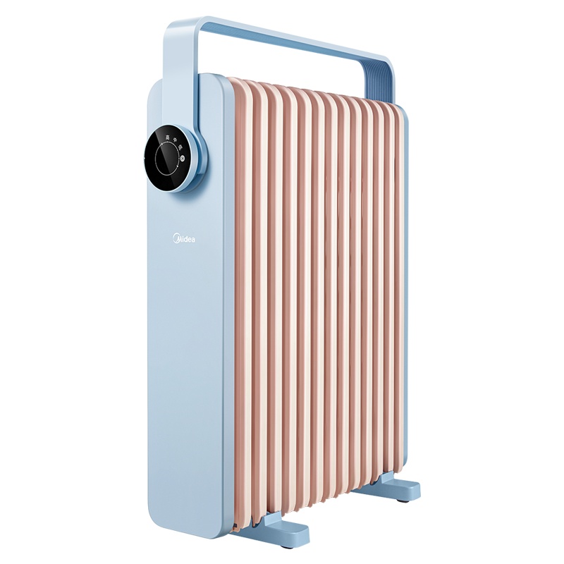 美的(Midea)油汀取暖器电暖器暖气机家用卧室大面积智能节能省电速热加湿安全新品 HYW22KA(2021年冬季上新)