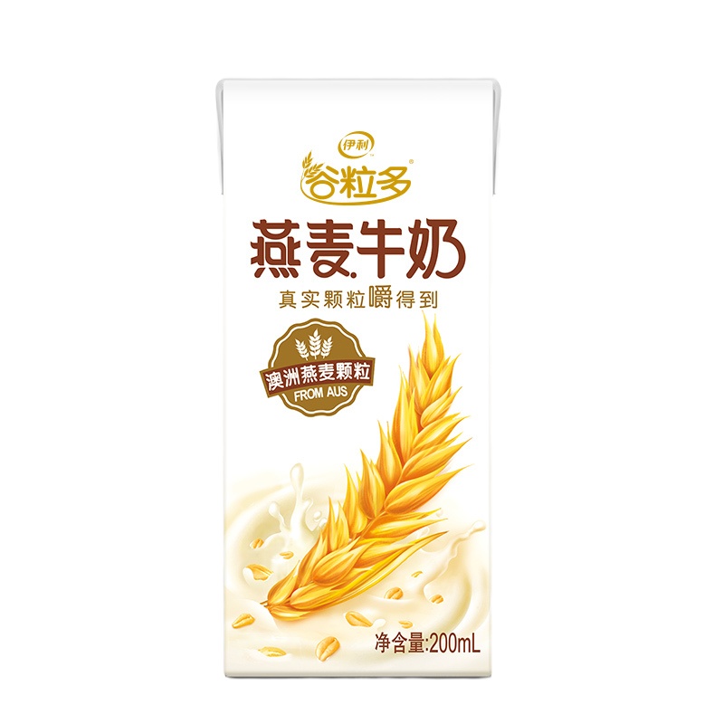 伊利 谷粒多 燕麦牛奶 200ml*12