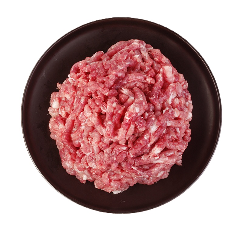 [满6袋送3袋肉馅]七肥三瘦[顺丰速运]野蛮香长白山脉健康黑猪肉 五花肉馅新鲜土猪肉300g 包子馅料饺子馅料肉丸子狮子