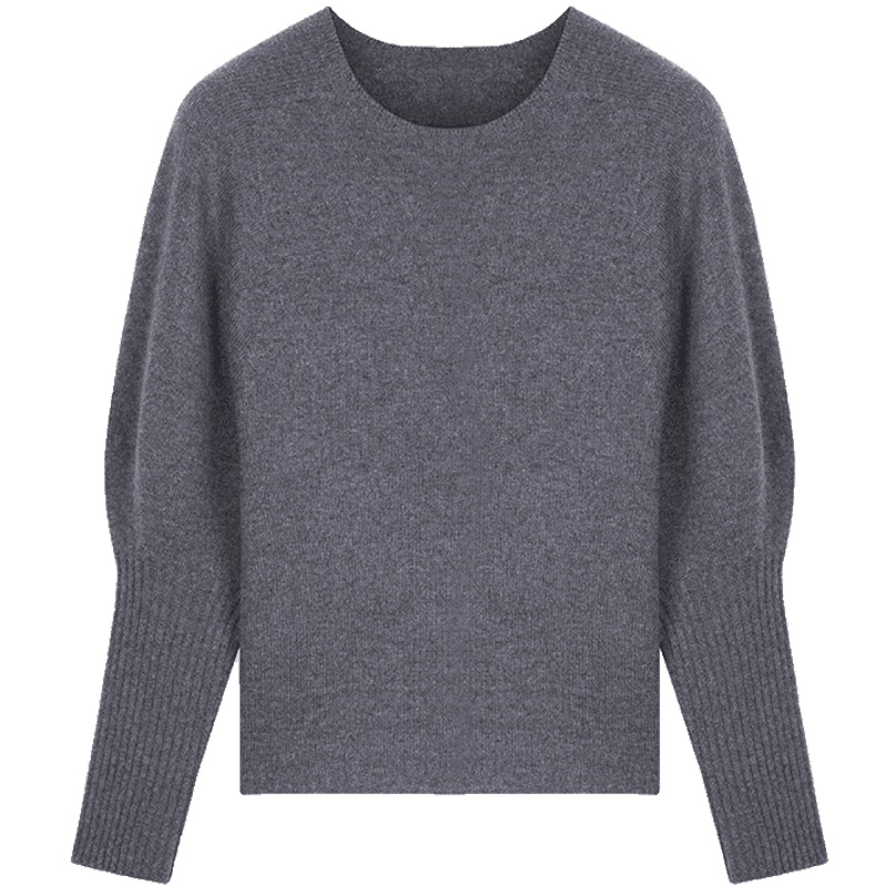 鄂尔多斯 | ERDOS 秋冬蝙蝠袖圆领女式羊绒衫