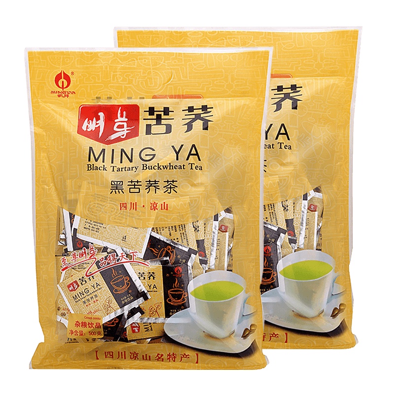 明芽苦荞茶四川大凉山特产全株苦荞麦花草茶花茶大礼包500g*2