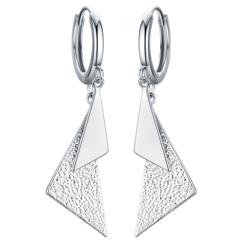 佰色传情时尚耳环925纯银女气质小众2019新款潮耳坠饰品