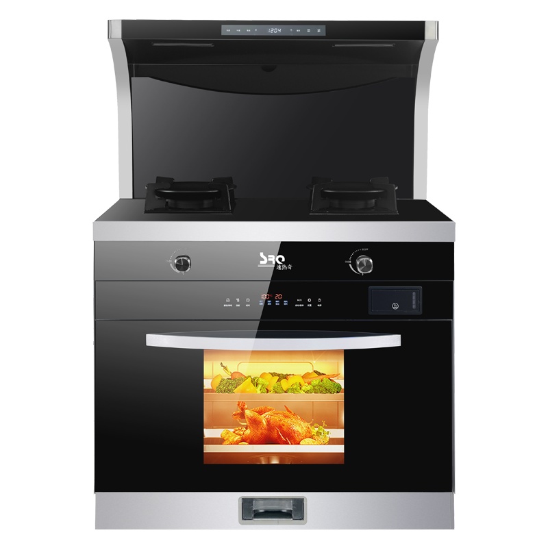 速热奇集成灶体感蒸烤消家用一体机侧吸下排烟红外灶天然气SRQ-S7