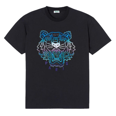 香港直邮 kenzo高田贤三 假日胶囊系列虎头短袖纯棉t恤女士