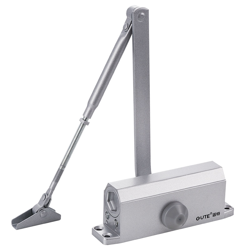 固特GUTE 自动关门器 家用液压缓冲定位闭门器/不定位闭门器