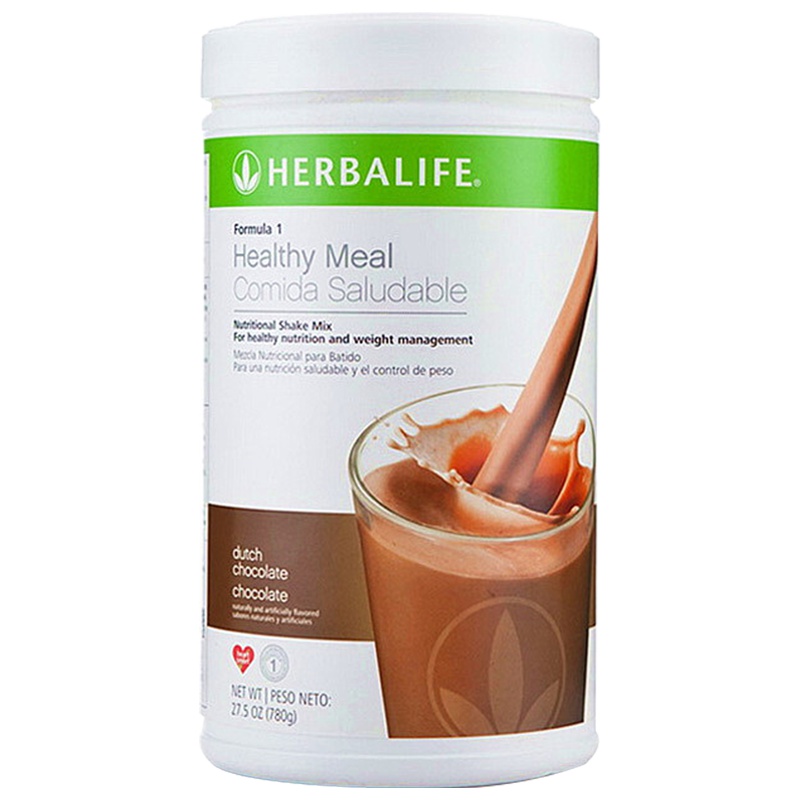 美国康宝莱(herbalife)奶昔减肥代餐粉780g/罐装 美版非港版 膳食营养补充剂饱腹减重巧克力味 预售1周后发