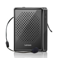 Lenovo/联想 A300小蜜蜂扩音器教师专用老师讲课教学麦克风耳麦话筒腰挂式迷你上课宝户外导游大喇叭大功率黑色