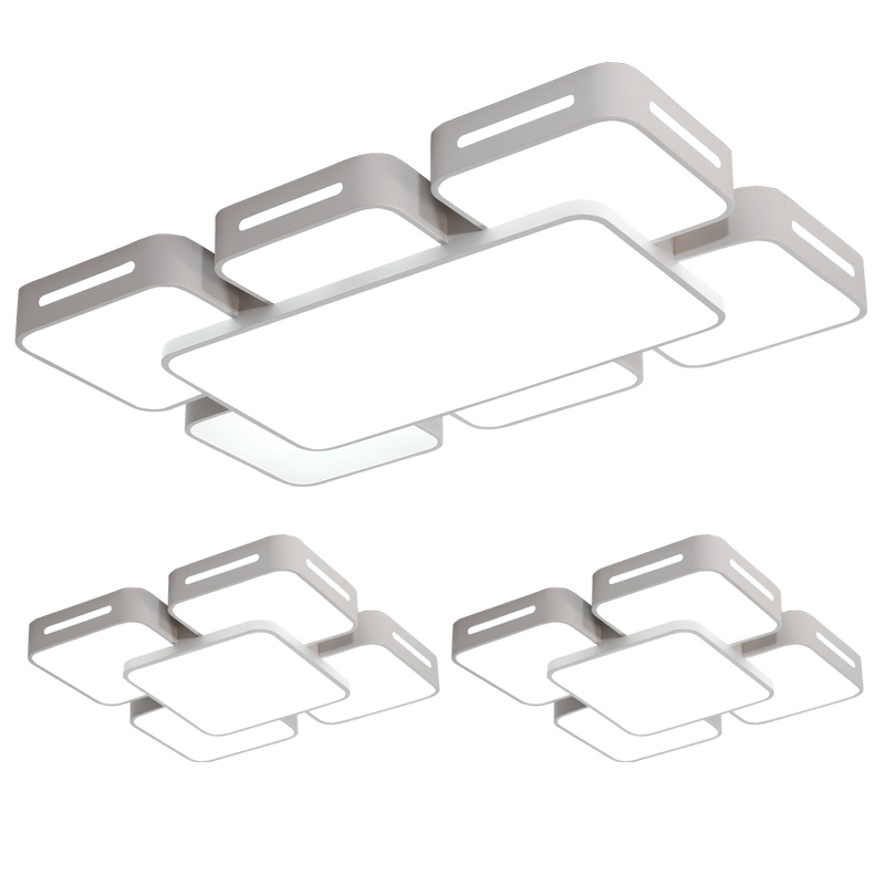 Grevol品拓PINTUO吸顶灯LED客厅灯简约现代吸顶灯亚克力长方形客厅卧室灯餐厅灯灯具灯饰35M2