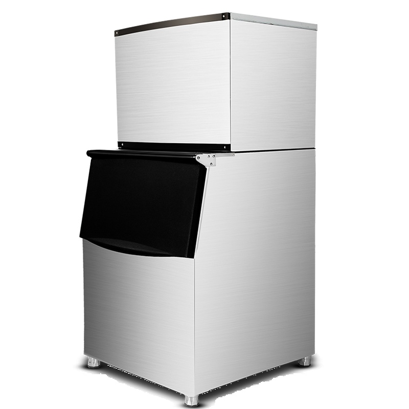 德玛仕（DEMASHI）制冰机家用 小型迷你 商用奶茶店全自动大型 冰块机 BSF-550制冰机