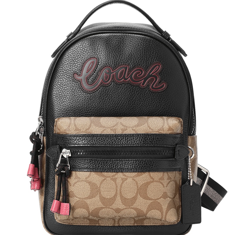Coach 字母印花单肩包 F77841