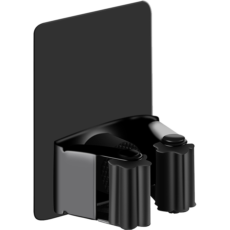 优勤不锈钢拖把挂钩免打孔强力粘胶扫把夹架壁挂墙壁门后墙上承重粘钩