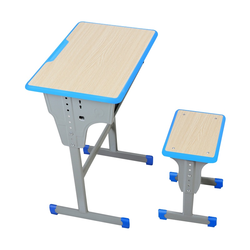 铭威盾学生课桌椅儿童学习桌单人培训辅导补习班升降课桌椅学校写字课桌