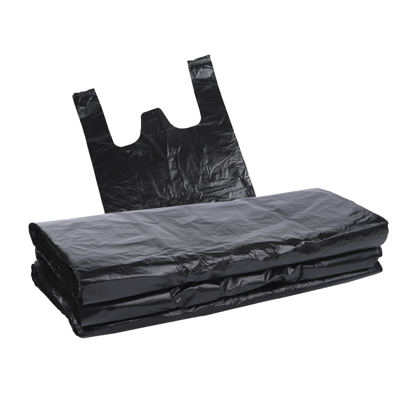 利得 垃圾袋家用办公加厚背心式塑料袋中小大号手提式垃圾袋