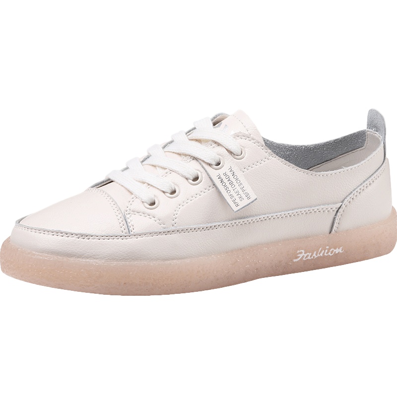 公猴小白鞋女2020新款真皮平底百搭运动休闲板鞋学生薄款透气