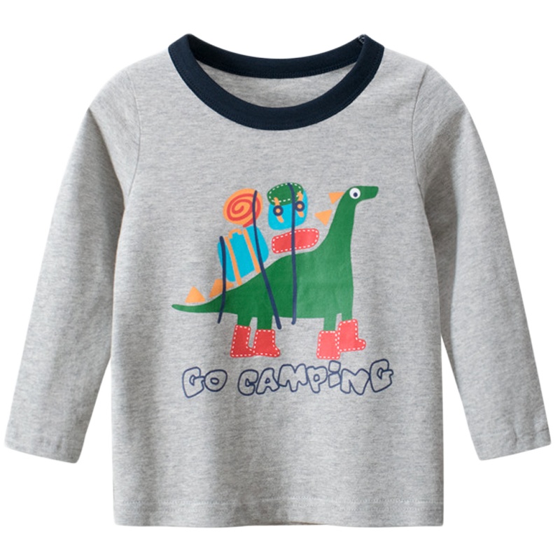 品牌童装秋款2020 韩版儿童长袖t恤男宝宝打底衫小孩子衣服元氣小猴STRONG MONKEY