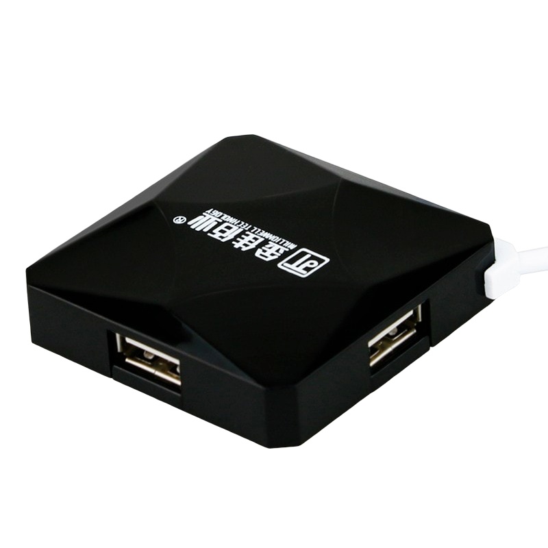 金佳佰业 水立方 USB-HUBUSB集线器 1.2M 黑色 (单位:件)
