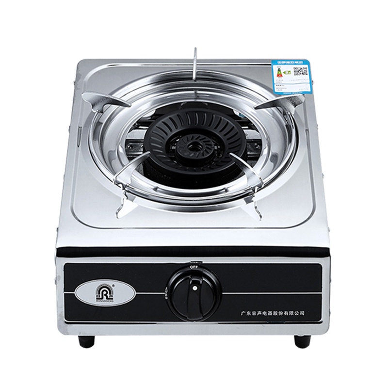 容声燃气灶JZY-P18 大火力不锈钢台式单灶具 液化气