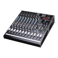 得胜(TAKSTAR) XR-612FX 12路调音台 100个预设 6个XLR和 TRS平衡 输入接口