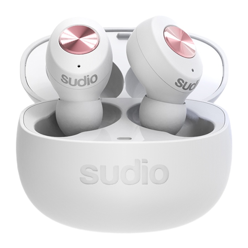 Sudio Tolv无线蓝牙耳机白色