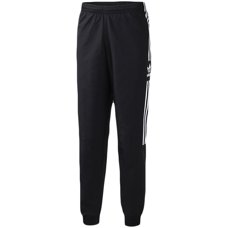 adidas阿迪达斯三叶草男装运动服休闲梭织收口长裤ED6097