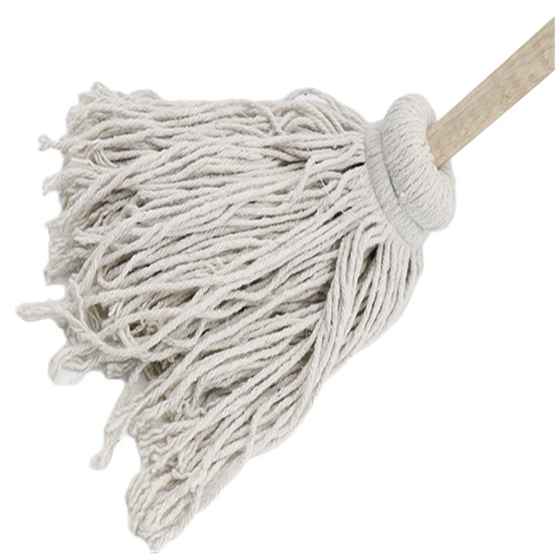 海斯迪克 HK-8027 木头杆棉线拖把 白线条拖把 单位:把