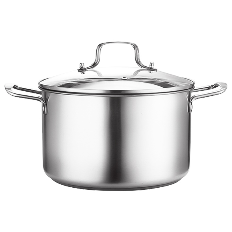 苏宁极物 双英_直角汤锅_带蒸盘