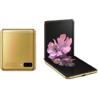 三星 SAMSUNG Galaxy Z Flip 折叠全面屏手机 韩版4G 8G+256G 撒哈拉金