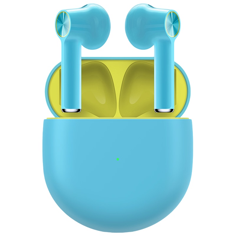 一加 OnePlus Buds TWS真无线蓝牙耳机 智能语音降噪 无惧干扰 低延迟 超长续航耳机 有线充版(蓝色)