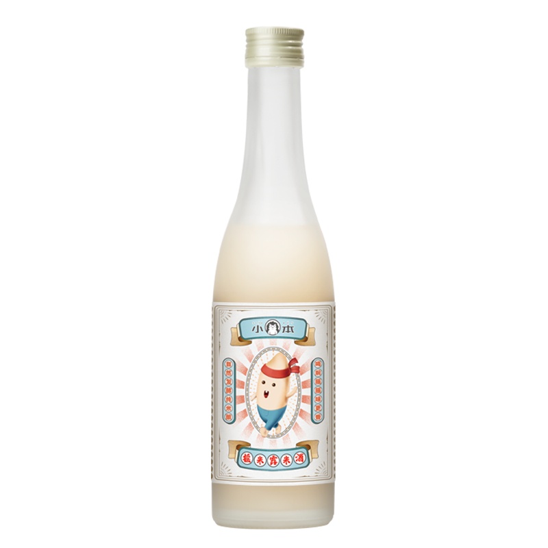 塔牌国潮米酒 纯米自然发酵 小本摇米露 6度低度甜米酒 酒厂直营手工酿造 320ml单瓶装(原味)