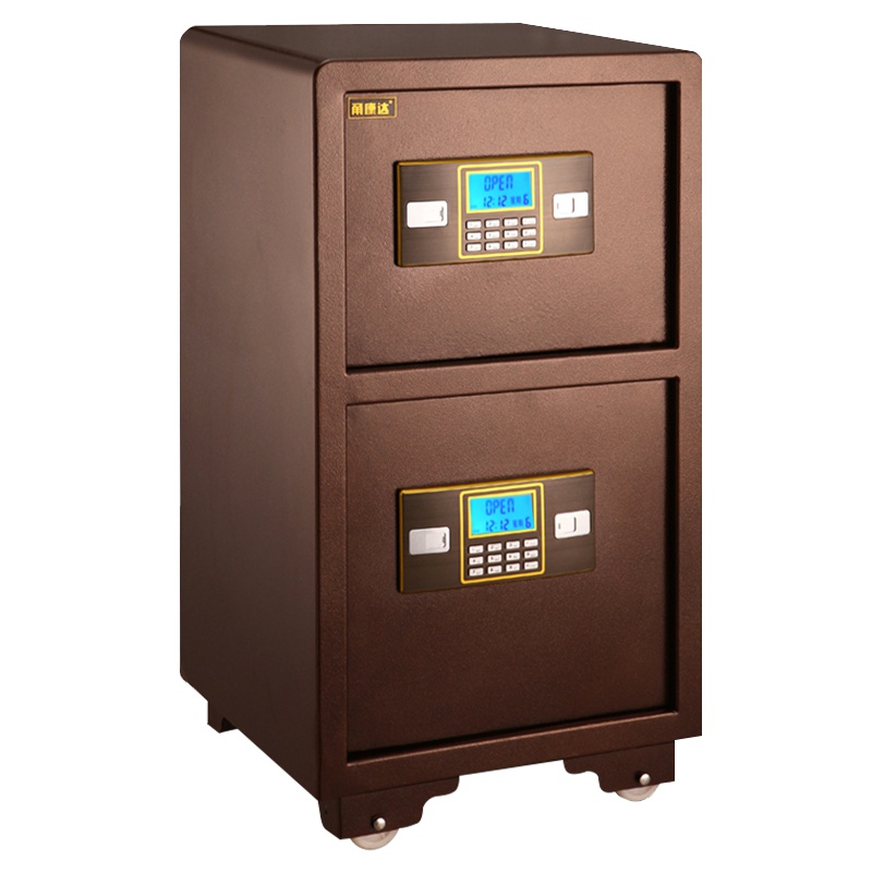 甬康达保险柜 BGX-D1-730S 双层上下双门电子保管箱财务办公保管柜