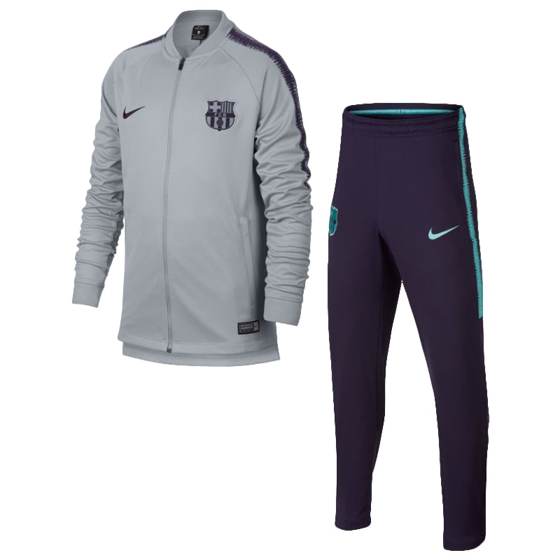 耐克(NIKE) 儿童 新款拉链连帽衫运动茄克收腿裤套装 894401-015