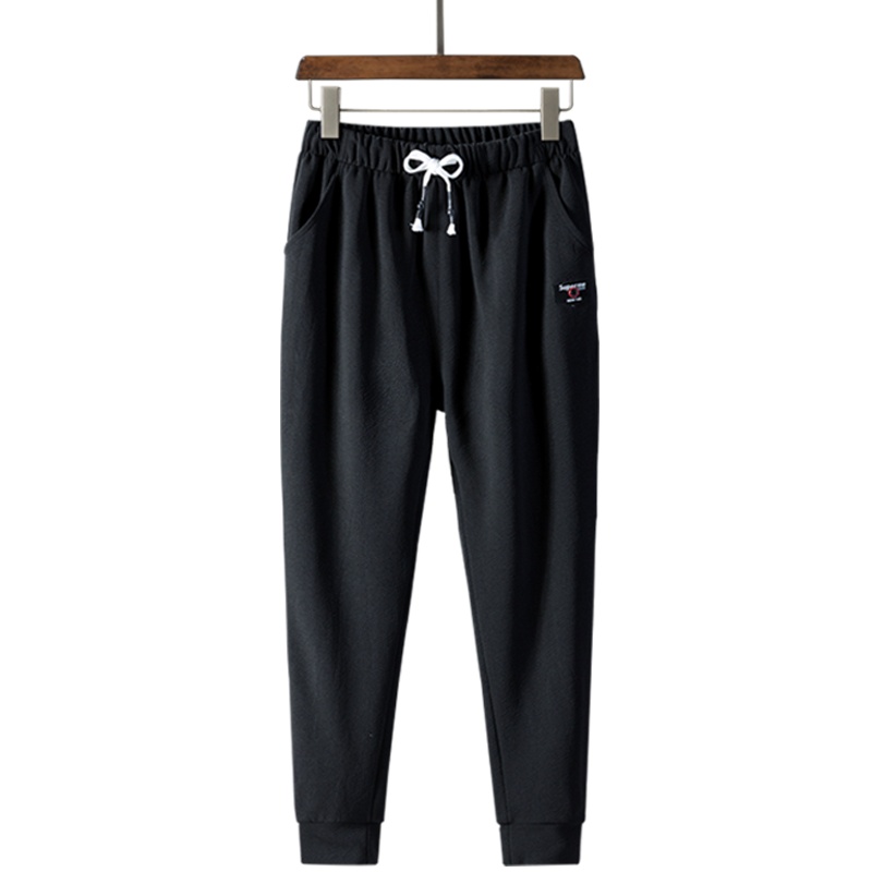 俞兆林(YUZHAOLIN)裤子夏休闲裤男韩版潮流九分裤小脚哈伦裤修身束脚裤